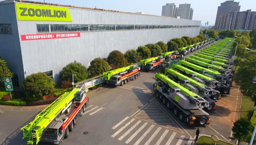 ZOOMLION Engineering Crane Once again Achieves Great Success with Over 100 Exports within a Single Month despite the Epidemic